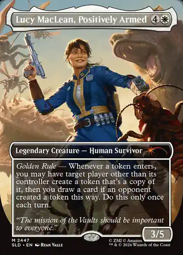Lucy MacLean, Positively Armed - sld Spoiler