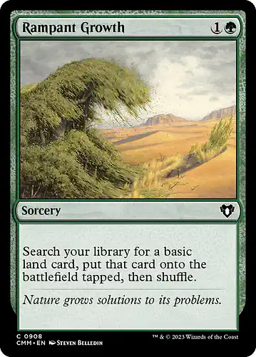 Rampant Growth - cmm Spoiler