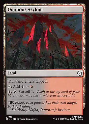 Ominous Asylum - spm Spoiler