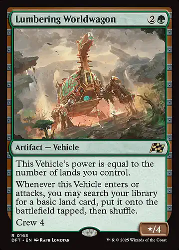 Lumbering Worldwagon - dft Spoiler