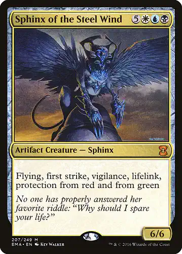 Sphinx of the Steel Wind - ema Spoiler