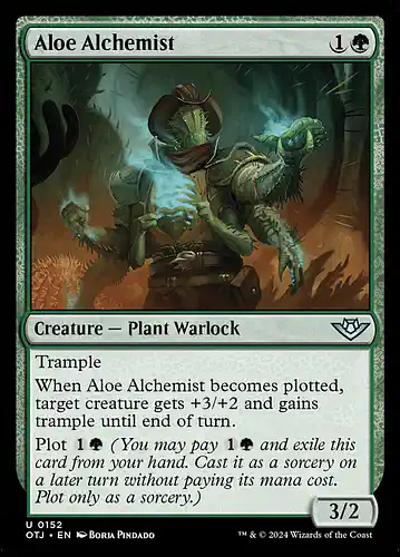 Aloe Alchemist - otj Spoiler