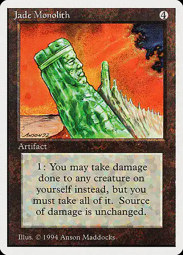 Jade Monolith - sum Spoiler
