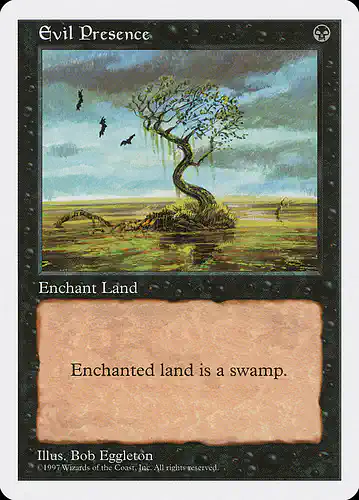 Evil Presence - 5ed Spoiler