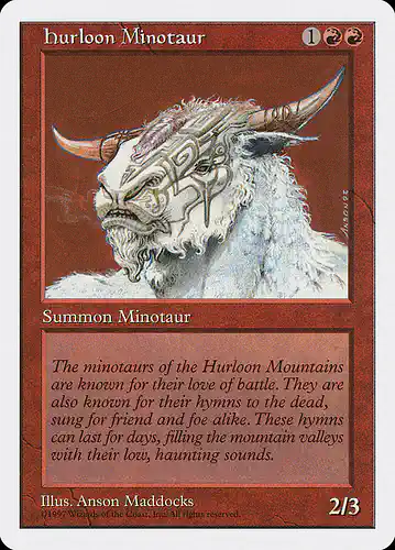 Hurloon Minotaur - 5ed Spoiler