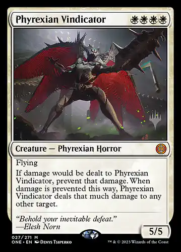 Phyrexian Vindicator - one Spoiler