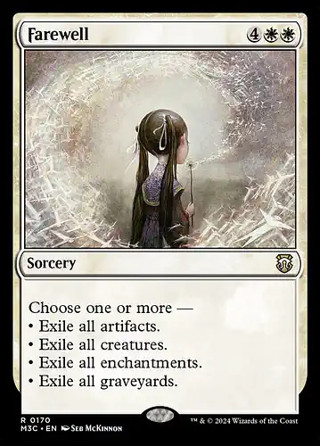 Farewell - m3c Spoiler