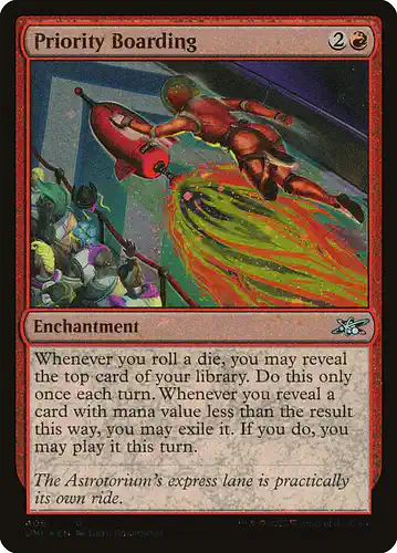 Priority Boarding - unf Spoiler