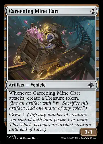 Careening Mine Cart - lci Spoiler