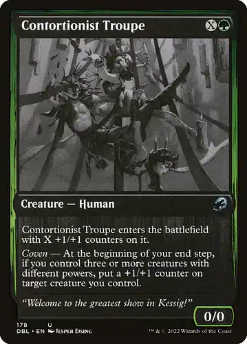 Contortionist Troupe - dbl Spoiler