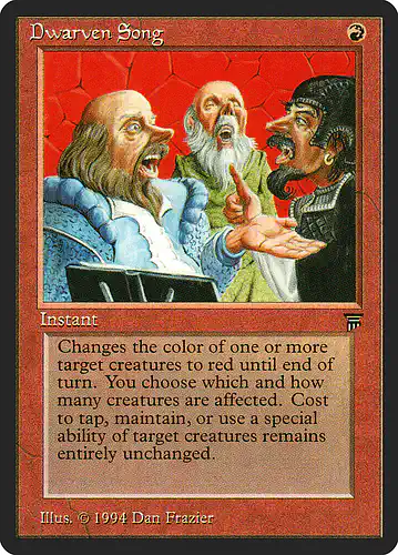 Dwarven Song - leg Spoiler