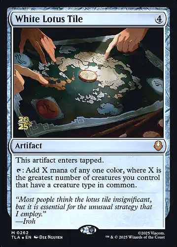 White Lotus Tile - tla Spoiler