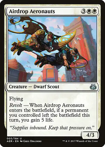 Airdrop Aeronauts - aer Spoiler