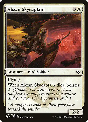 Abzan Skycaptain - frf Spoiler