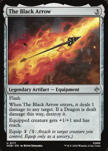 The Black Arrow - hob Spoiler