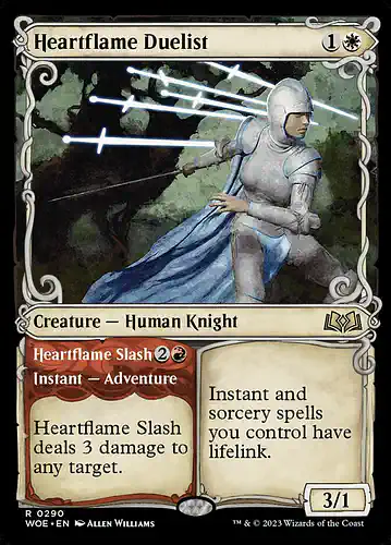 Heartflame Duelist - woe Spoiler