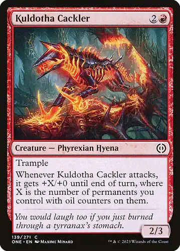 Kuldotha Cackler - one Spoiler