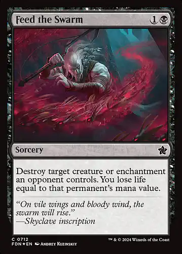 Feed the Swarm - fdn Spoiler
