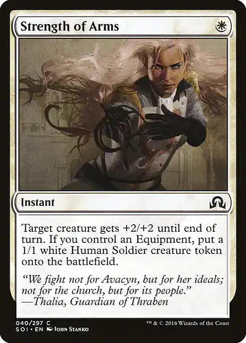 Strength of Arms - soi Spoiler