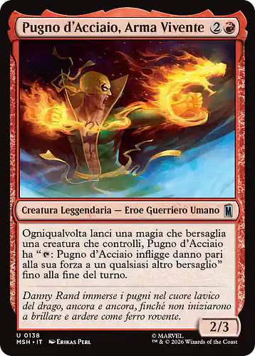 Iron Fist, Living Weapon - msh Spoiler