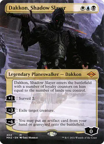 Dakkon, Shadow Slayer - mh2 Spoiler