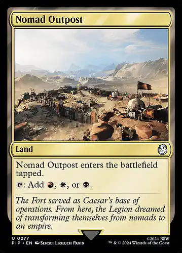 Nomad Outpost - pip Spoiler