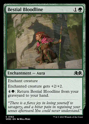 Bestial Bloodline - woe Spoiler