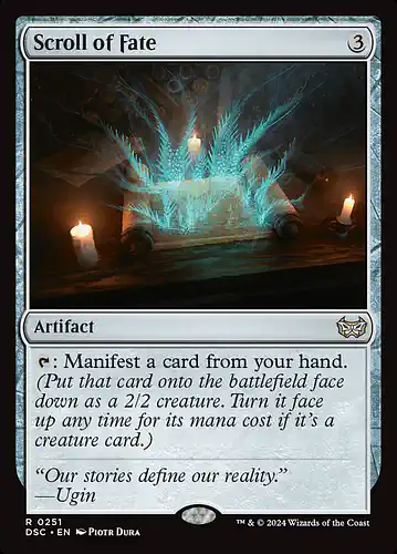 Scroll of Fate - dsc Spoiler