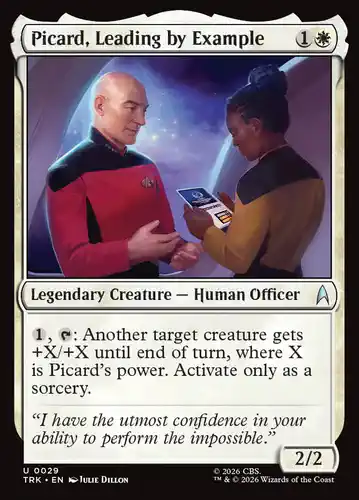 Picard, Leading by Example - trk Spoiler