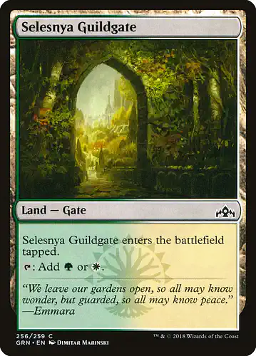 Selesnya Guildgate - grn Spoiler