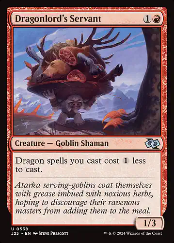 Dragonlord's Servant - j25 Spoiler