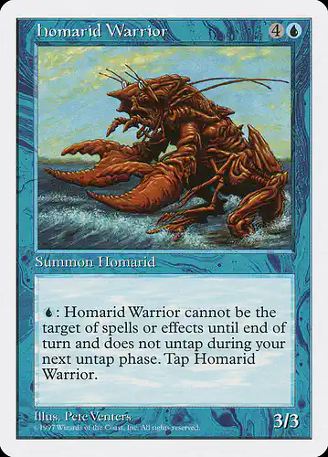 Homarid Warrior - 5ed Spoiler
