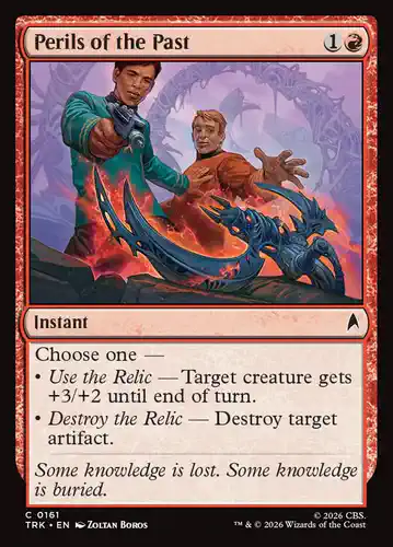 Perils of the Past - trk Spoiler