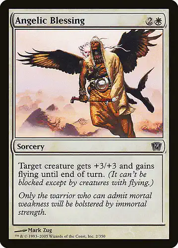 Angelic Blessing - 9ed Spoiler