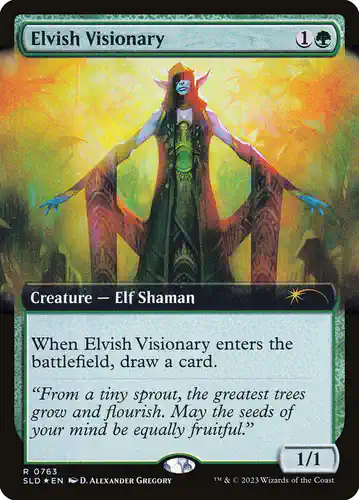 Elvish Visionary - sld Spoiler
