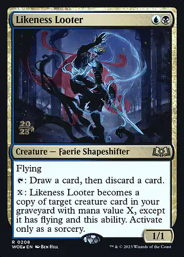 Likeness Looter - woe Spoiler