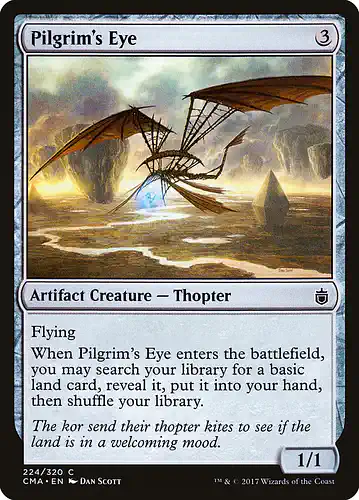 Pilgrim's Eye - cma Spoiler
