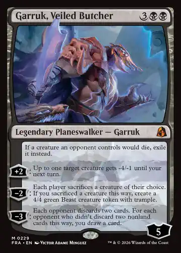 Garruk, Veiled Butcher - fra Spoiler