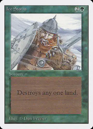Ice Storm - 2ed Spoiler