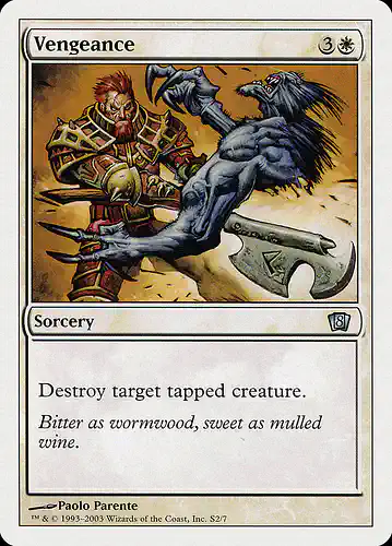 Vengeance - 8ed Spoiler