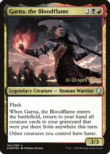 Garna, the Bloodflame - dom Spoiler