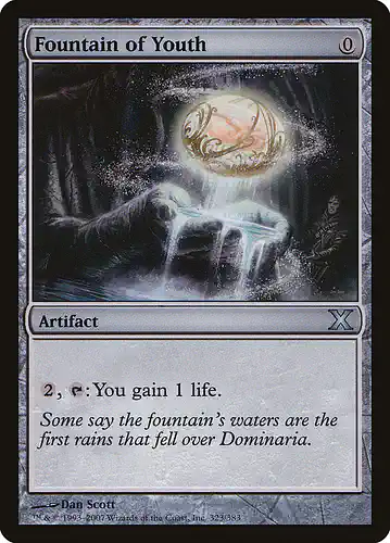 Fountain of Youth - 10e Spoiler