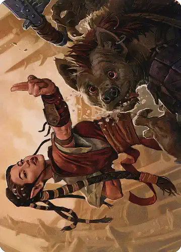 Half-Elf Monk - afr Spoiler