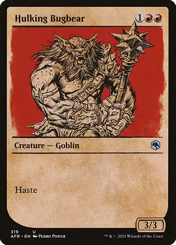 Hulking Bugbear - afr Spoiler