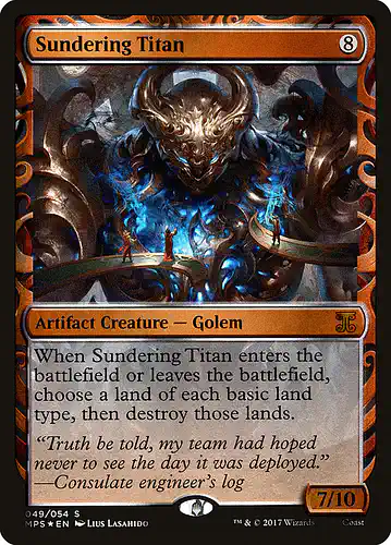 Sundering Titan - mps Spoiler