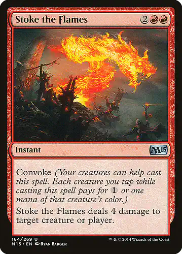 Stoke the Flames - m15 Spoiler