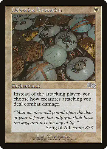 Defensive Formation - usg Spoiler