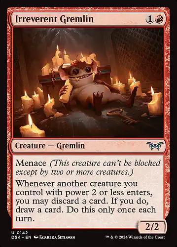 Irreverent Gremlin - dsk Spoiler