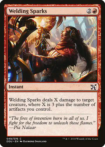Welding Sparks - ddu Spoiler