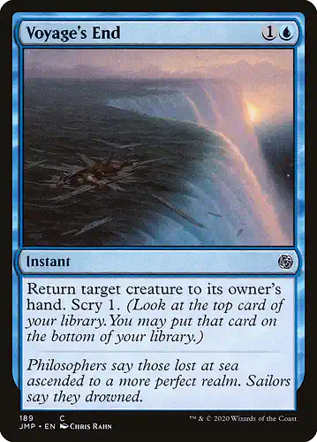 Voyage's End - jmp Spoiler